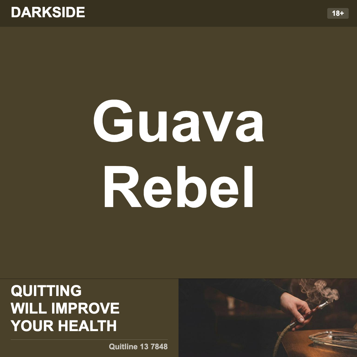 Darkside Guava Rebel Shisha Tobacco Flavour