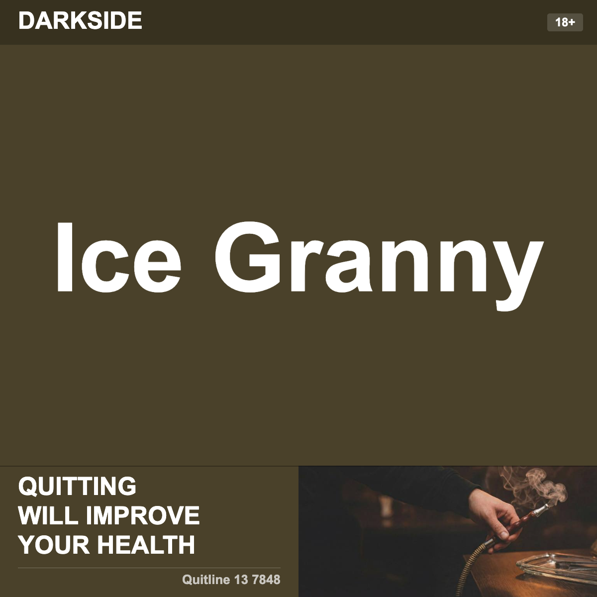 Darkside Ice Granny Shisha Tobacco Flavour