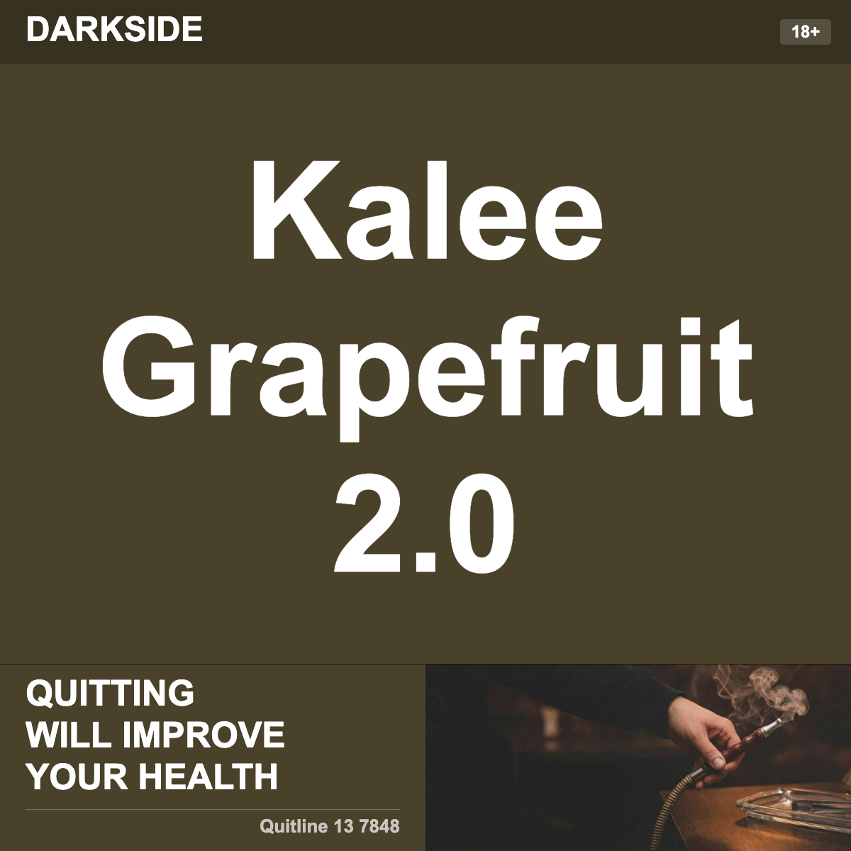 Darkside Kalee Grapefruit 2.0 Shisha Tobacco Flavour