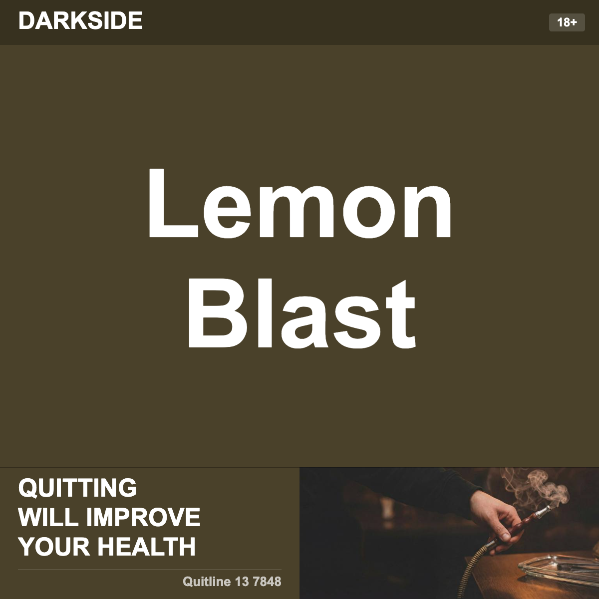 Darkside Lemon Blast Shisha Tobacco Flavour