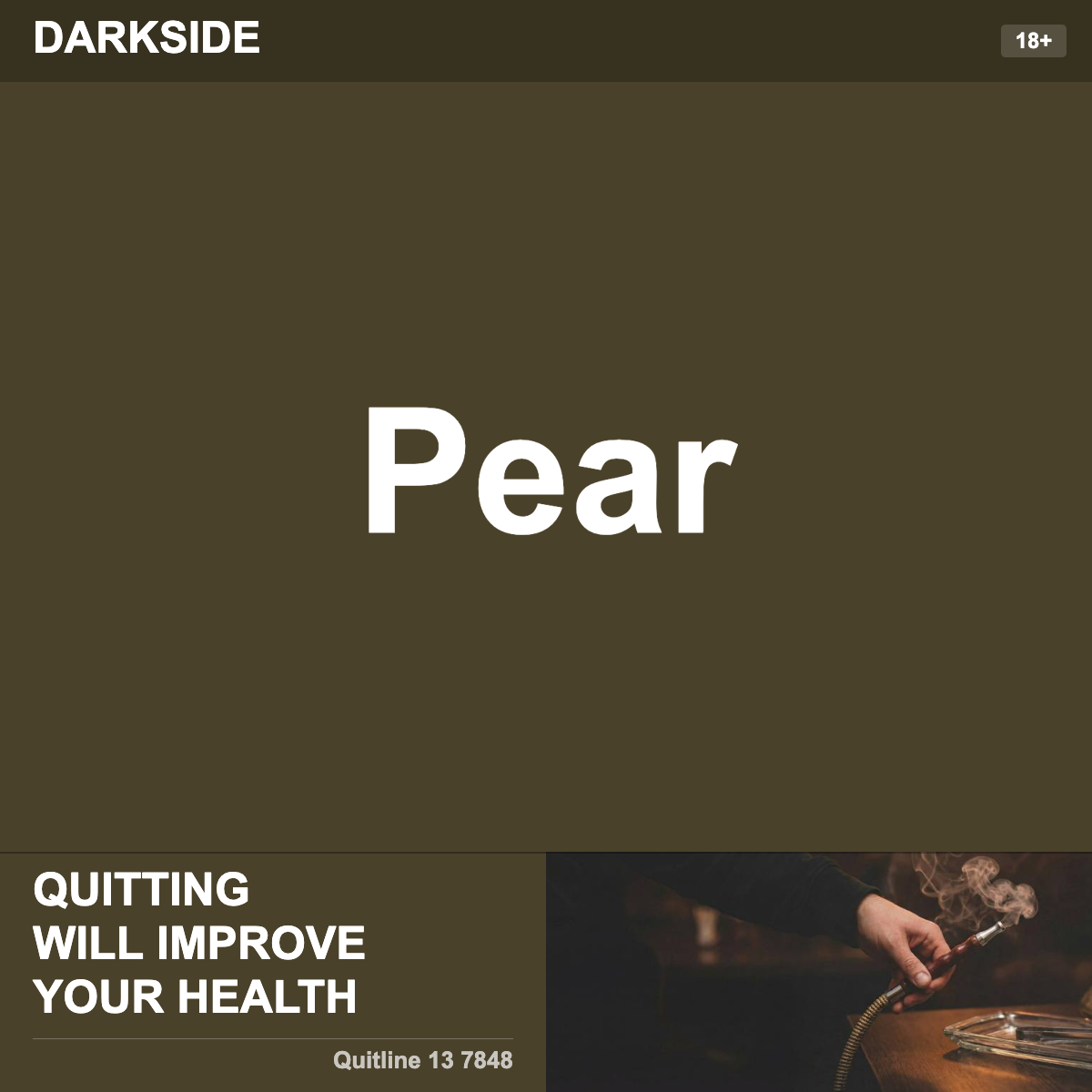 Darkside Pear Shisha Tobacco Flavour