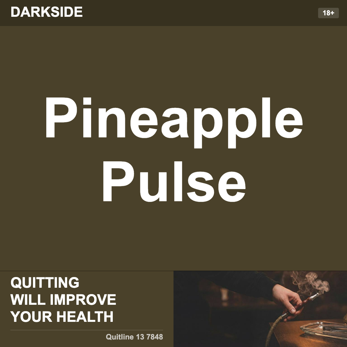 Darkside Pineapple Pulse Shisha Tobacco Flavour