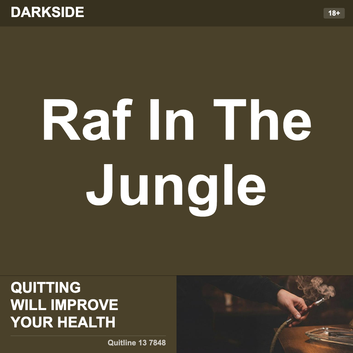 Darkside Raf In The Jungle Shisha Tobacco Flavour