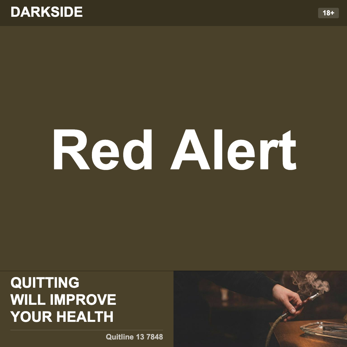 Darkside Red Alert Shisha Tobacco Flavour