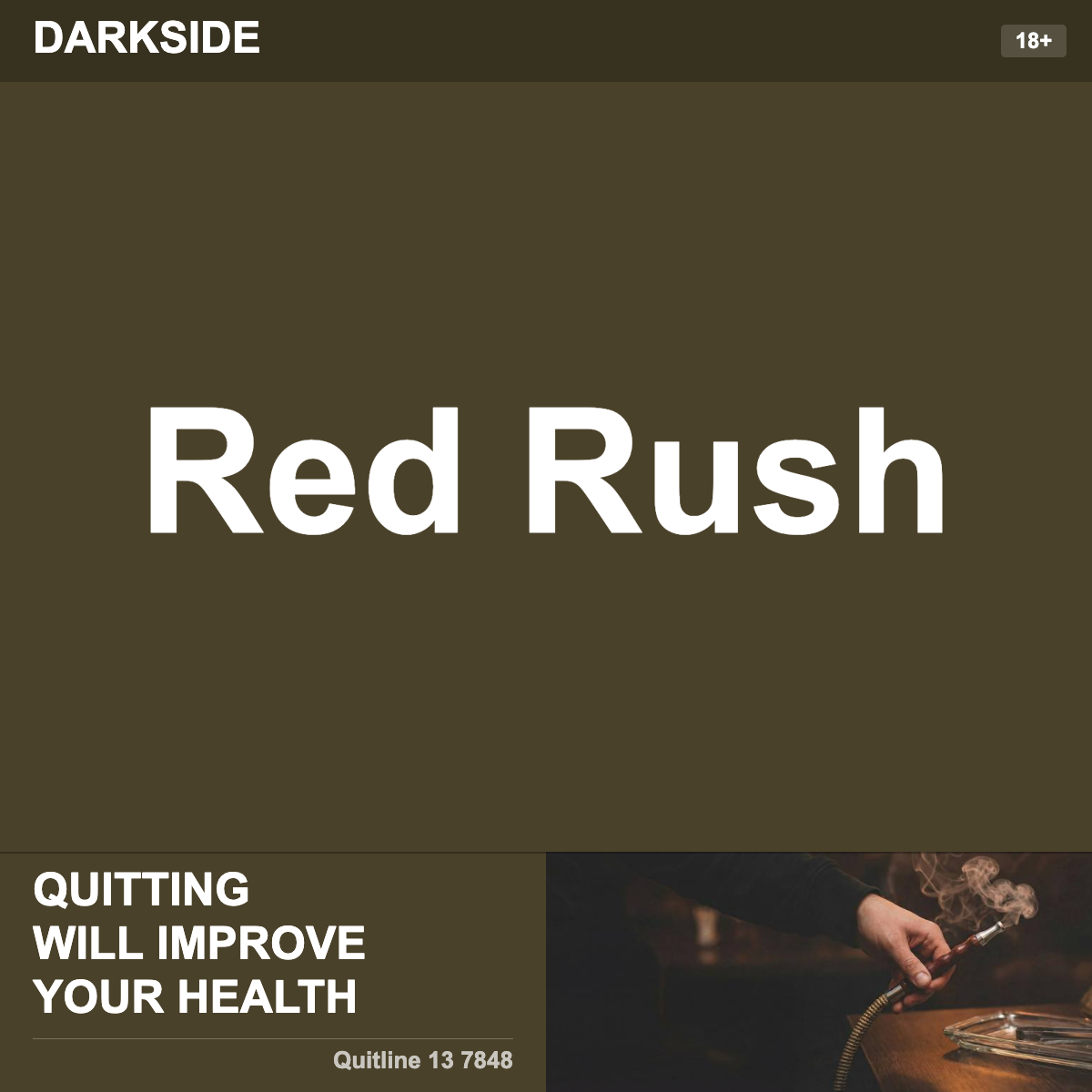 Darkside Red Rush Shisha Tobacco Flavour