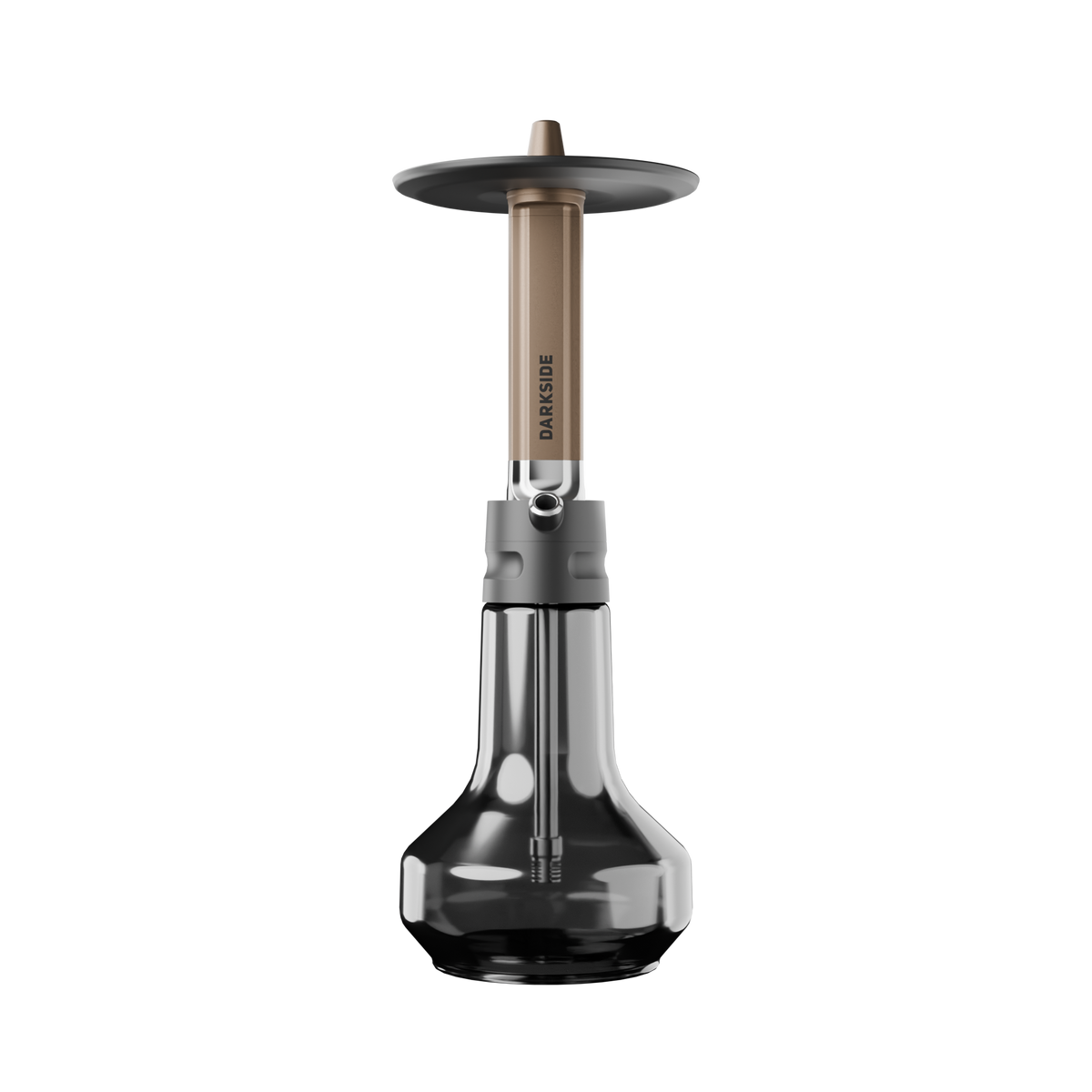 Darkside EVO Bronze stem and base viewed straight on against a white background