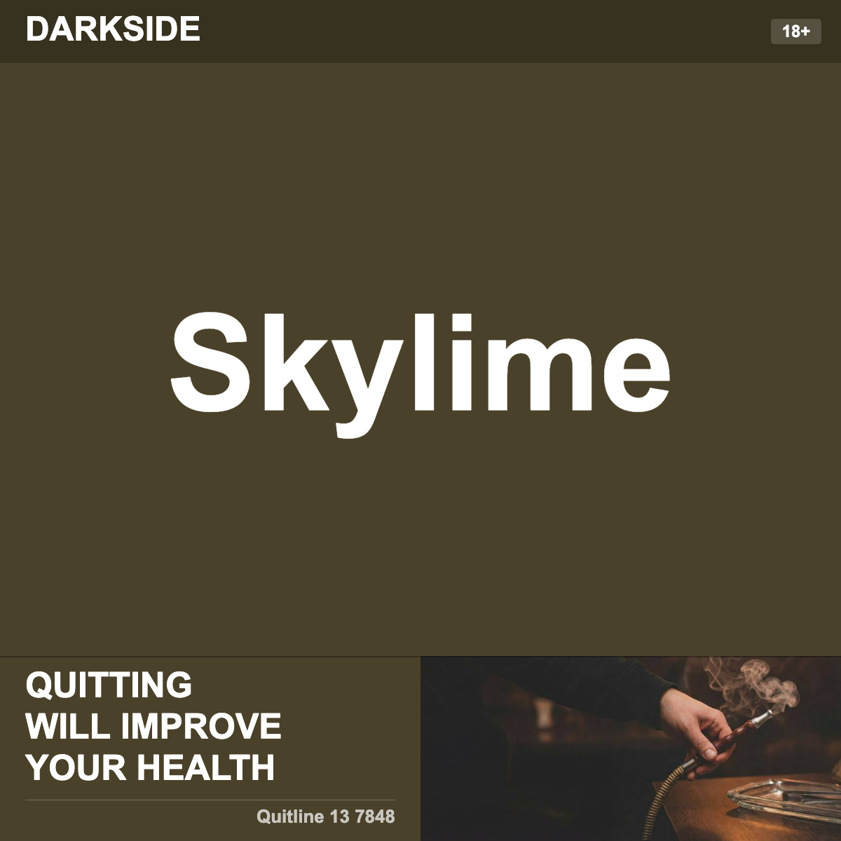 Darkside Skylime Shisha Tobacco Flavour