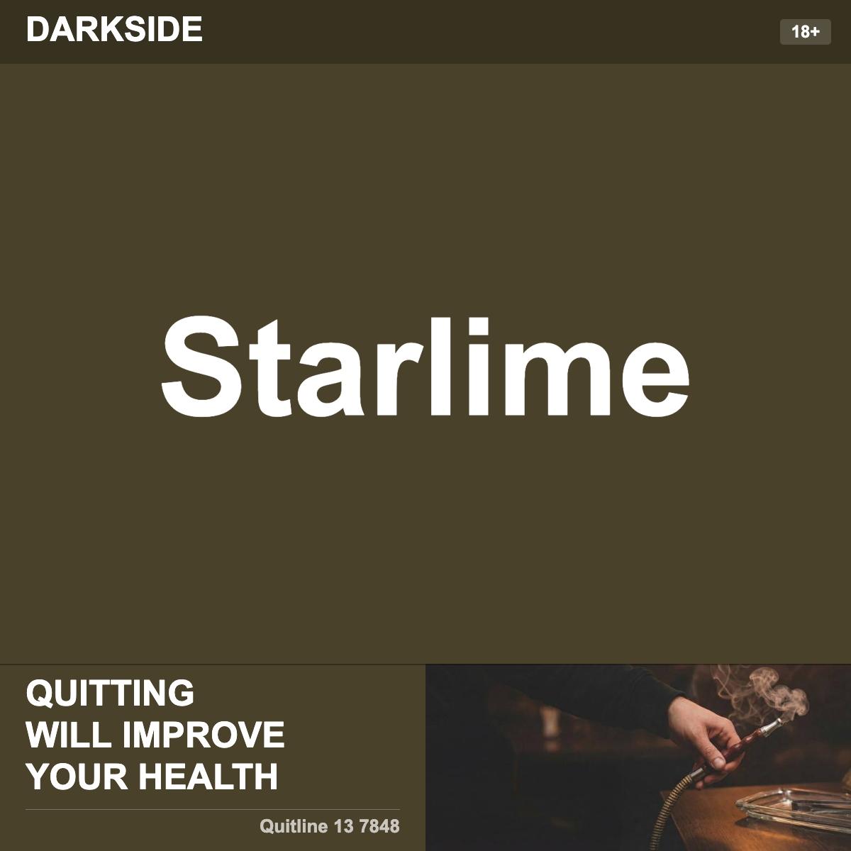 Darkside Starlime Shisha Tobacco Flavour