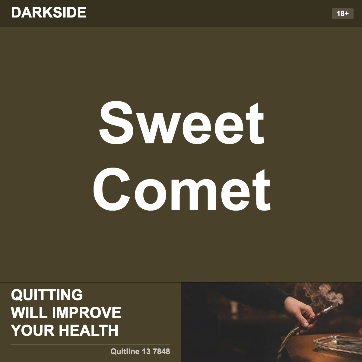 Darkside Sweet Comet Shisha Tobacco Flavour