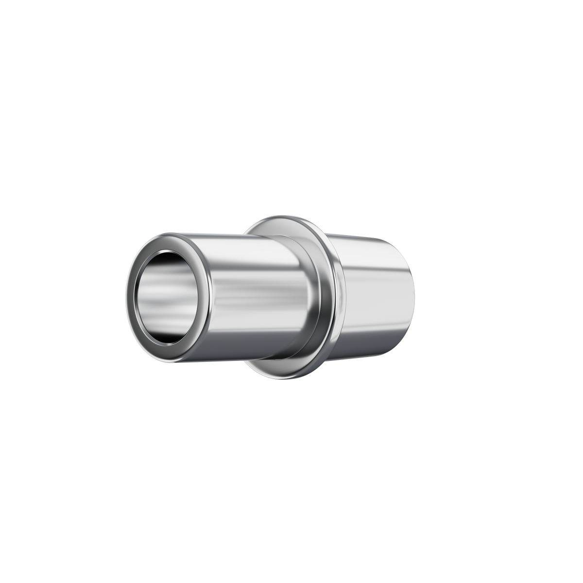 Darkside Ultima shisha metal connector fitting shown in close-up on white background