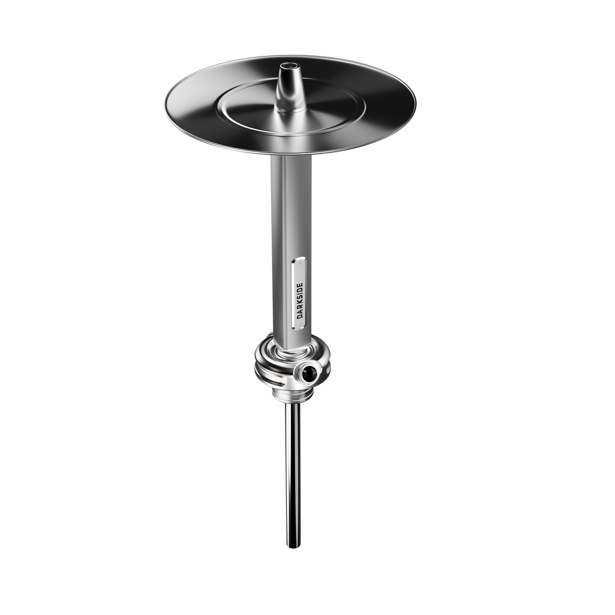 Darkside Ultima shisha stem and tray with connector and diffuser pin, no hose attached