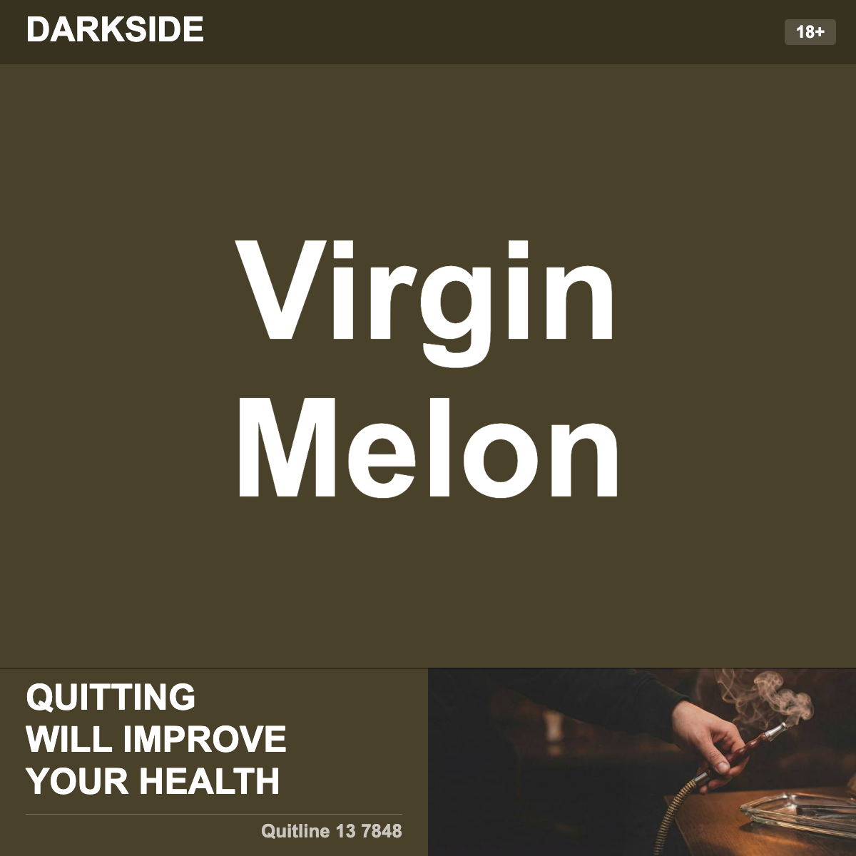 Darkside Virgin Melon Shisha Tobacco Flavour