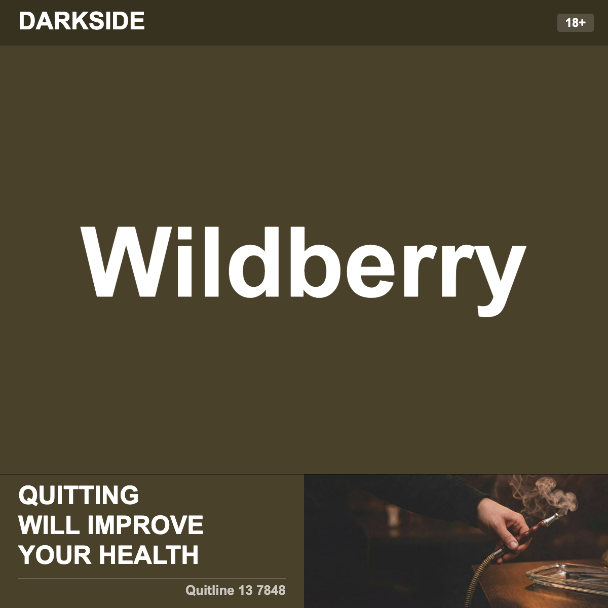 Darkside Wildberry Shisha Tobacco Flavour