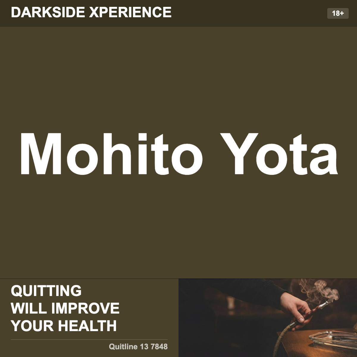 Darkside Xperience Mohito Yota Shisha Tobacco Flavour