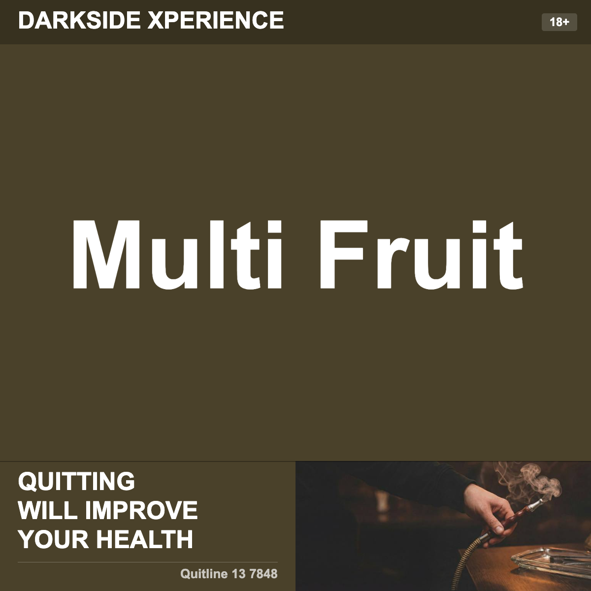 Darkside Xperience Multi Fruit Shisha Tobacco Flavour