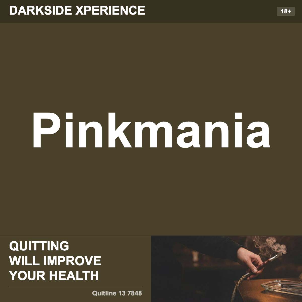 Darkside Xperience Pinkmania Shisha Tobacco Flavour