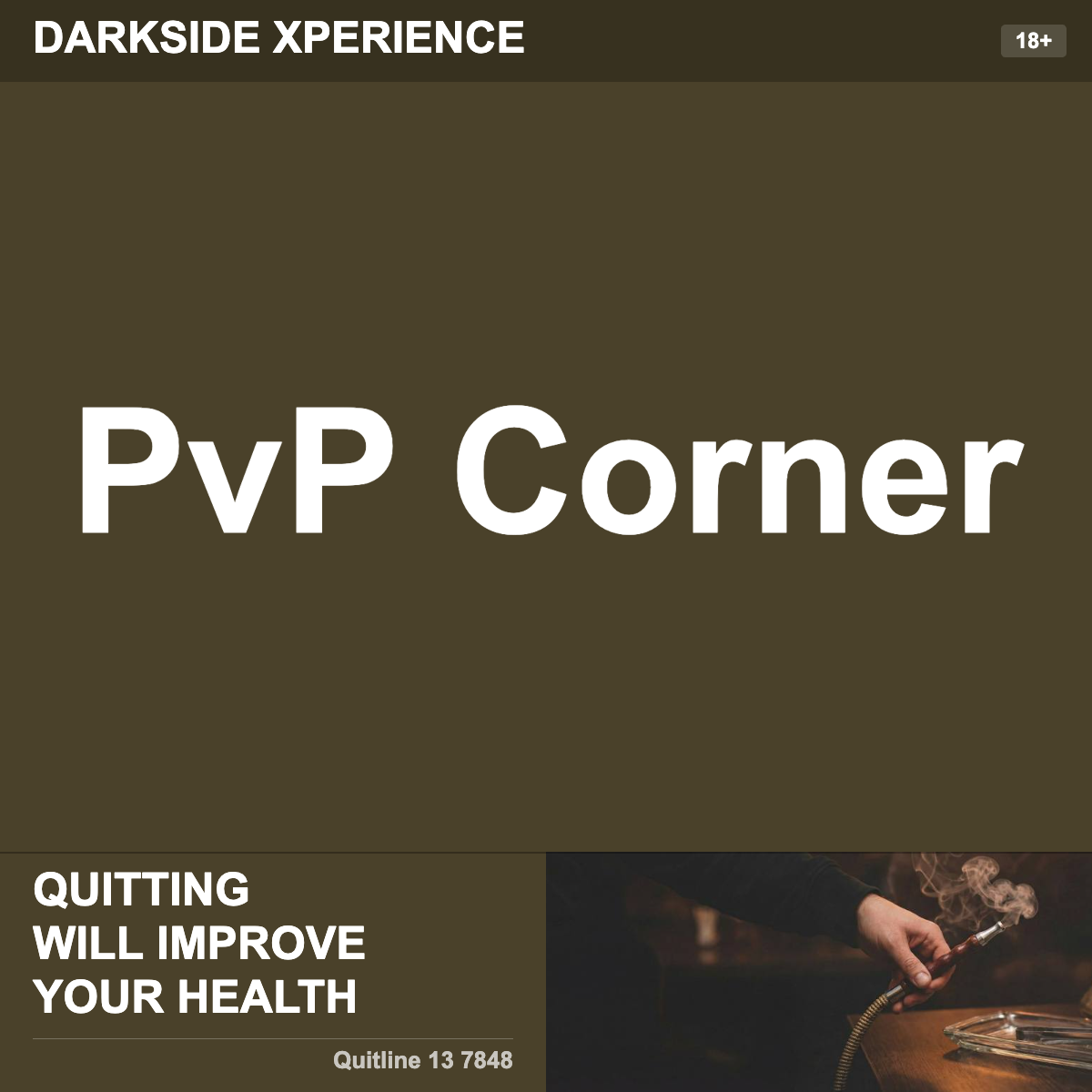 Darkside Xperience PvP Corner Shisha Tobacco Flavour