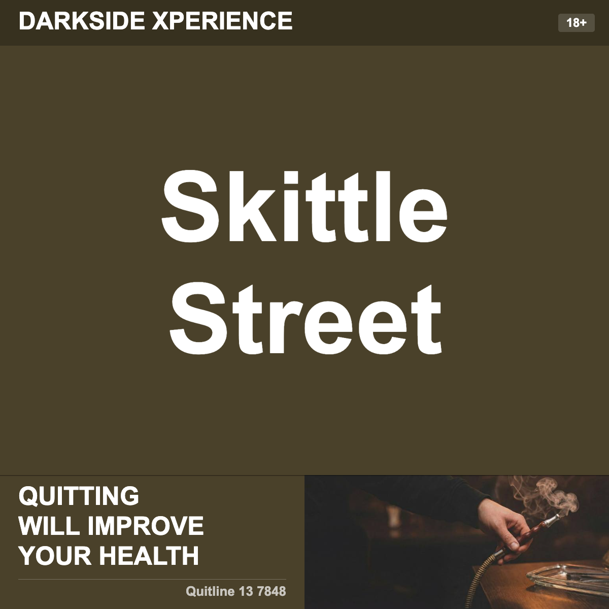 Darkside Xperience Skittle Street Shisha Tobacco Flavour