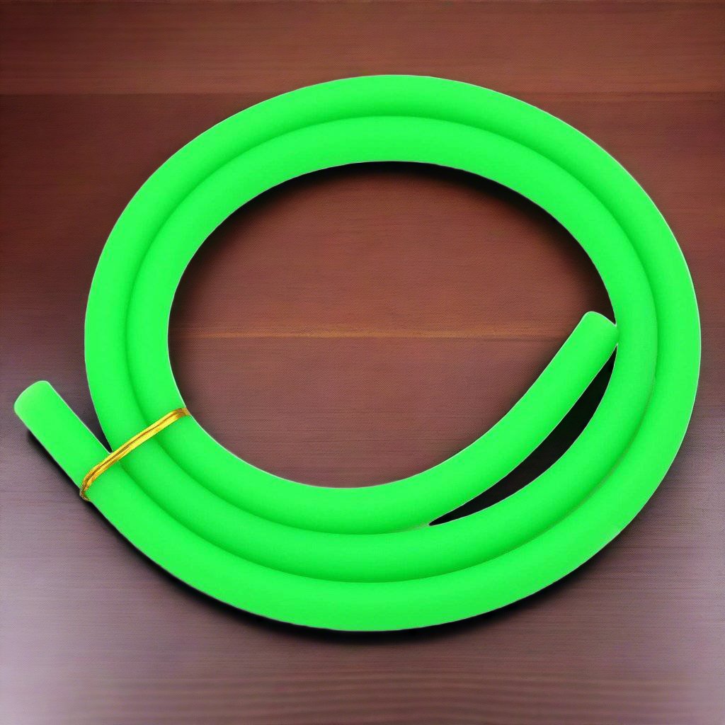 Essentials - Essentials Shisha Silicone Matte Hose - Light Green, image 3 of 3