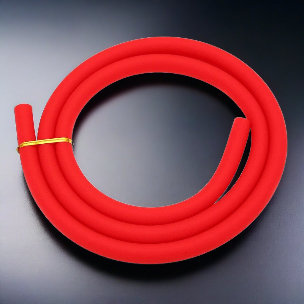 Essentials - Essentials Shisha Silicone Matte Hose - Red, image 5 of 6