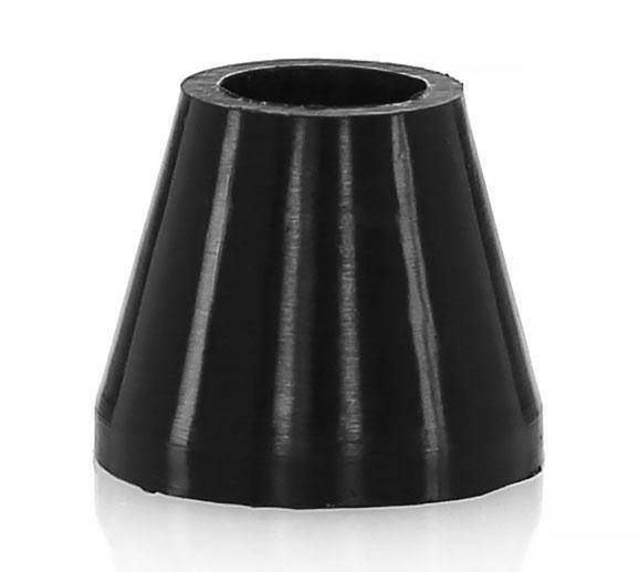 Essentials - Essentials Silicone Hookah Bowl Grommet - Straight Black - The Premium Way
