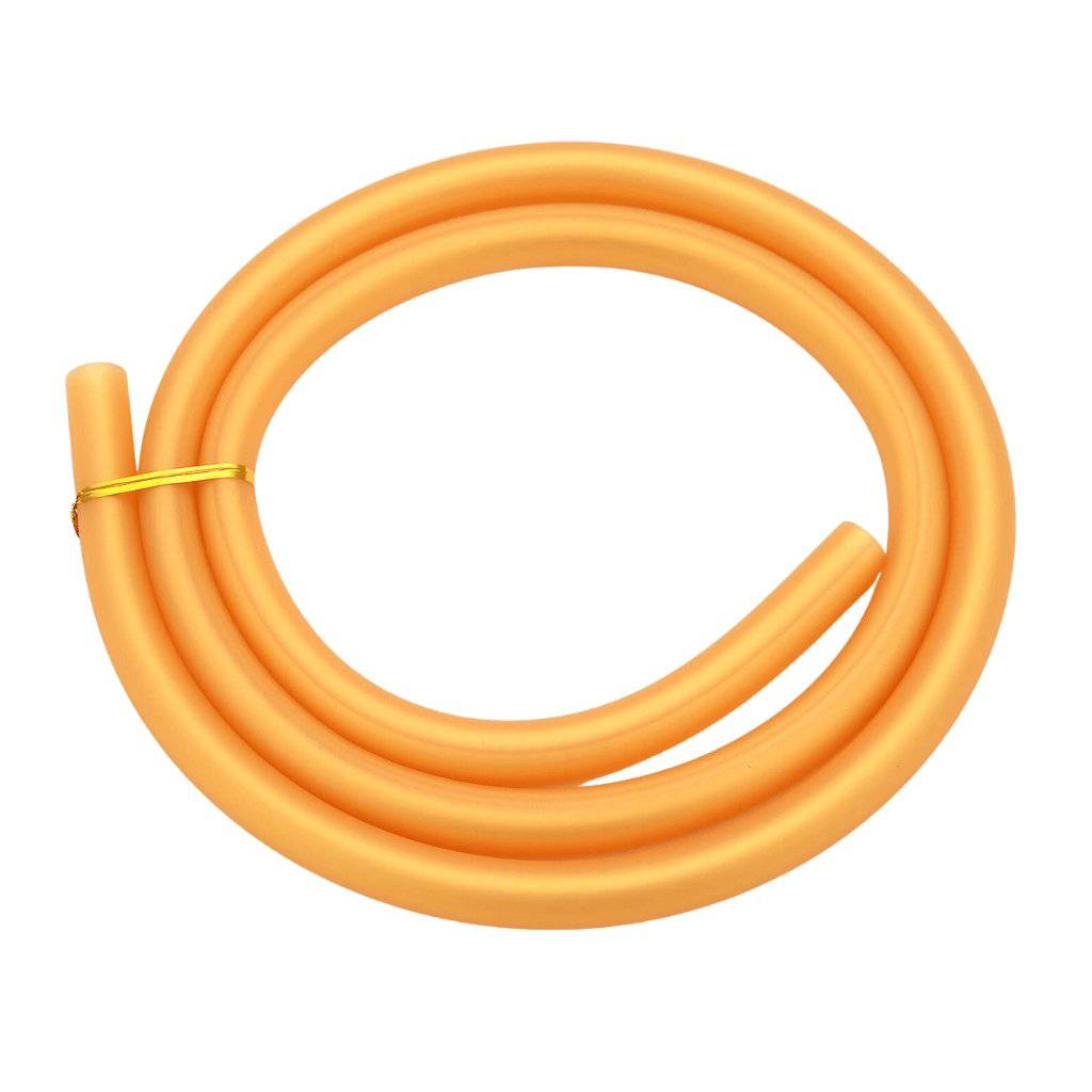 Caesar 1.5 m gold silicone hookah hose