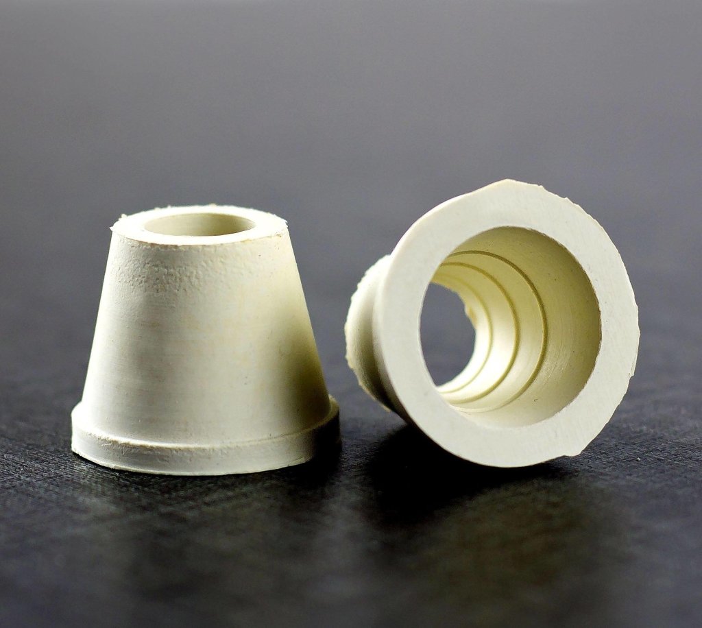Essentials - German Premium Hookah Bowl Grommet - Step Rubber, Cream/White - The Premium Way