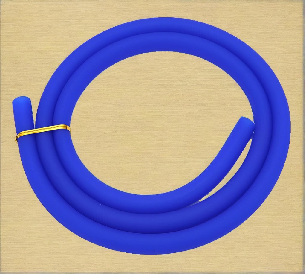 Essentials - German Premium Shisha Silicone Hose - Matte Blue, image 5 of 6
