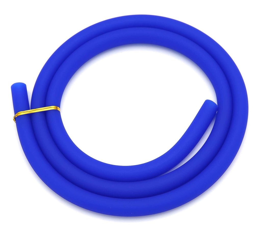 Essentials - German Premium Shisha Silicone Hose - Matte Blue, image 6 of 6