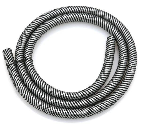 Essentials - TPW Silicone Hose Carbon Silver - The Premium Way