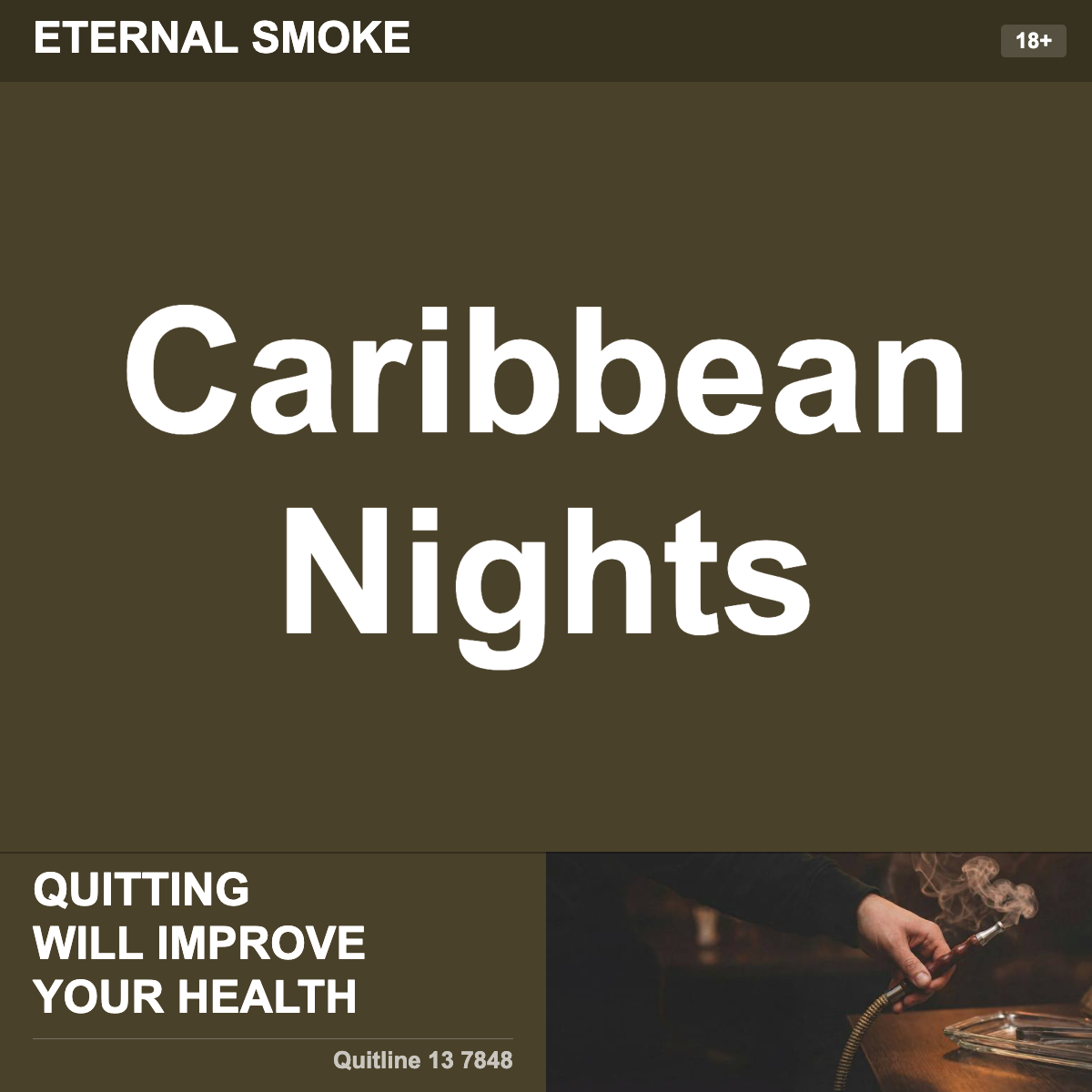 Eternal Smoke Caribbean Nights Shisha Tobacco Flavour