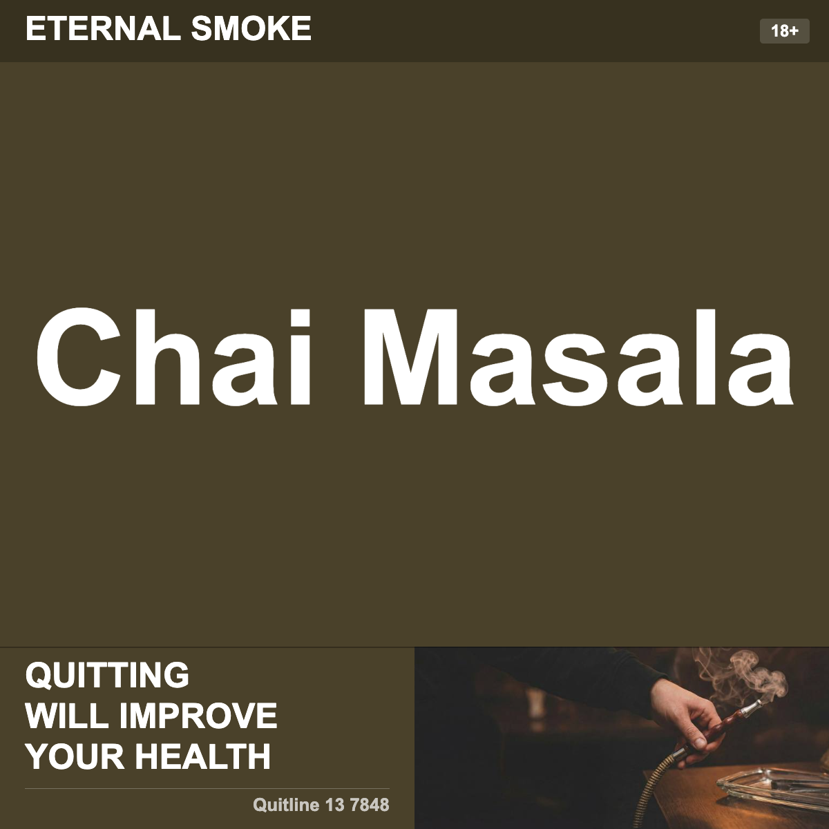 Eternal Smoke Chai Masala Shisha Tobacco Flavour