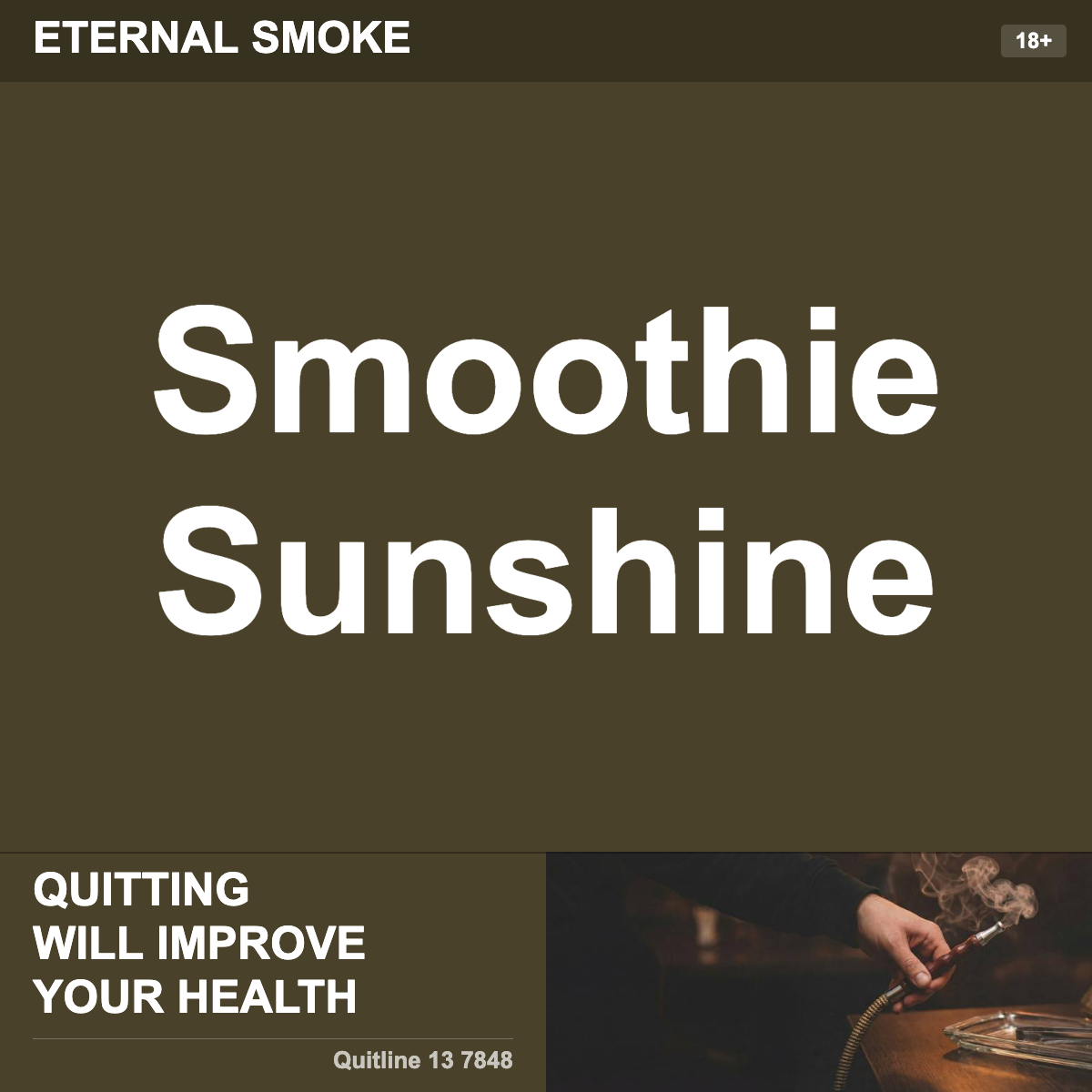 Eternal Smoke Smoothie Sunshine Shisha Tobacco Flavour