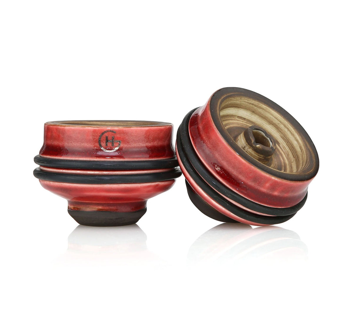 Geometry Short Phunnel Shisha Bowl with Silicone Rim, image 7 of 8