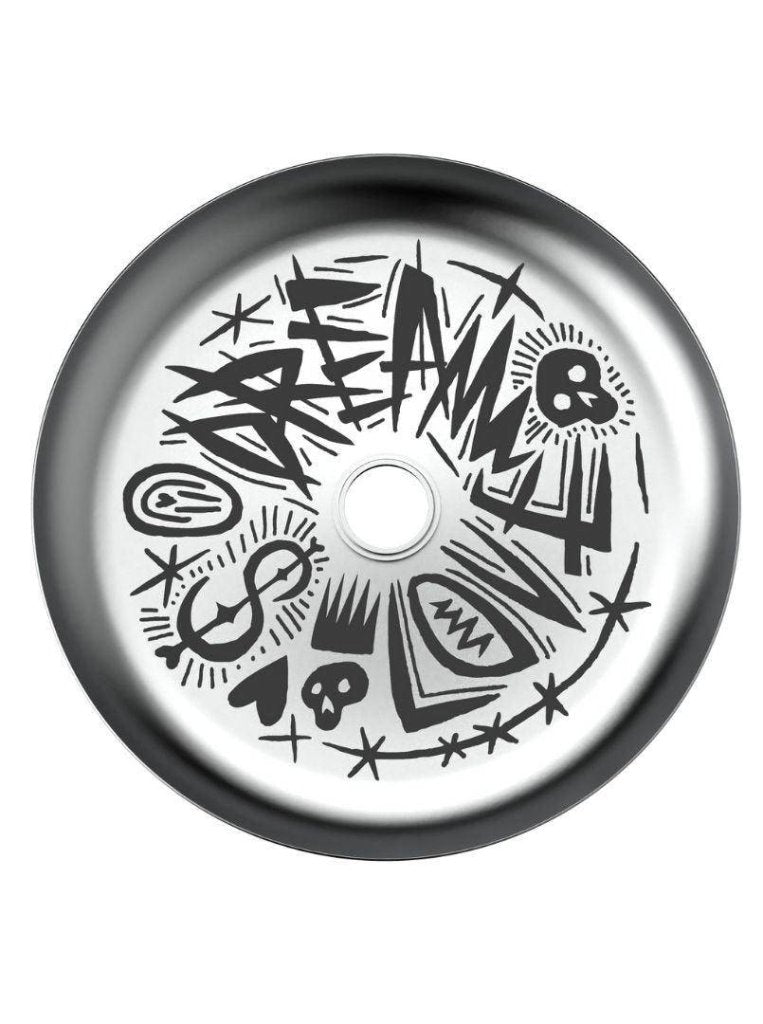 Hooligan Hookah - Hooligan White Baseball Bat Hookah - The Premium Way