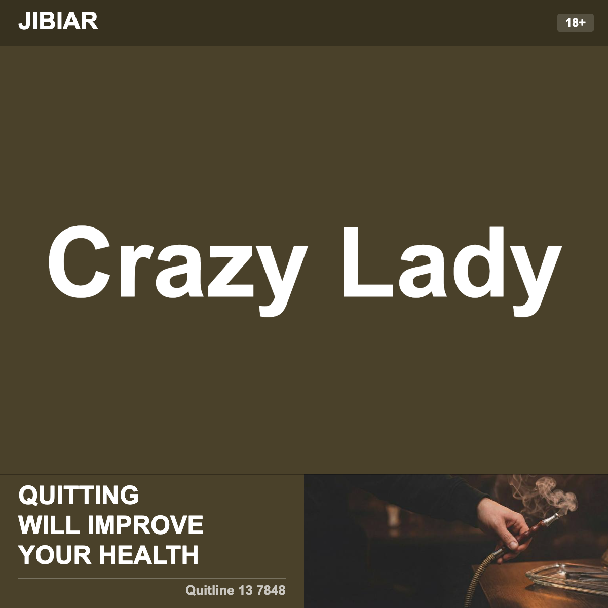Jibiar Crazy Lady Shisha Tobacco Flavour
