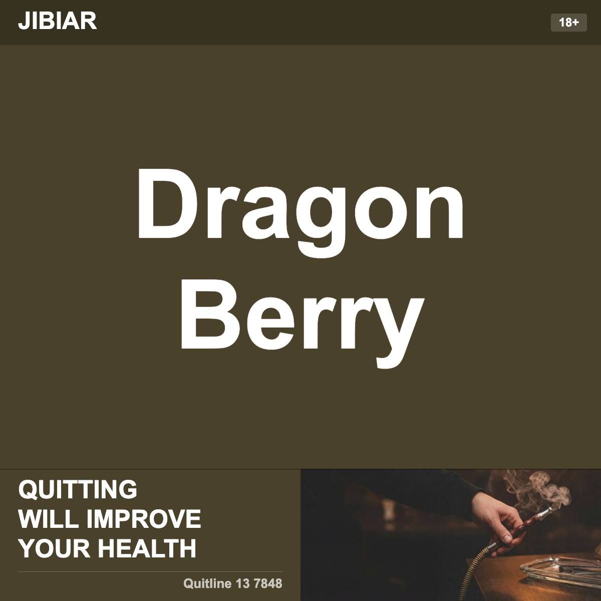 Jibiar Dragon Berry Shisha Tobacco Flavour