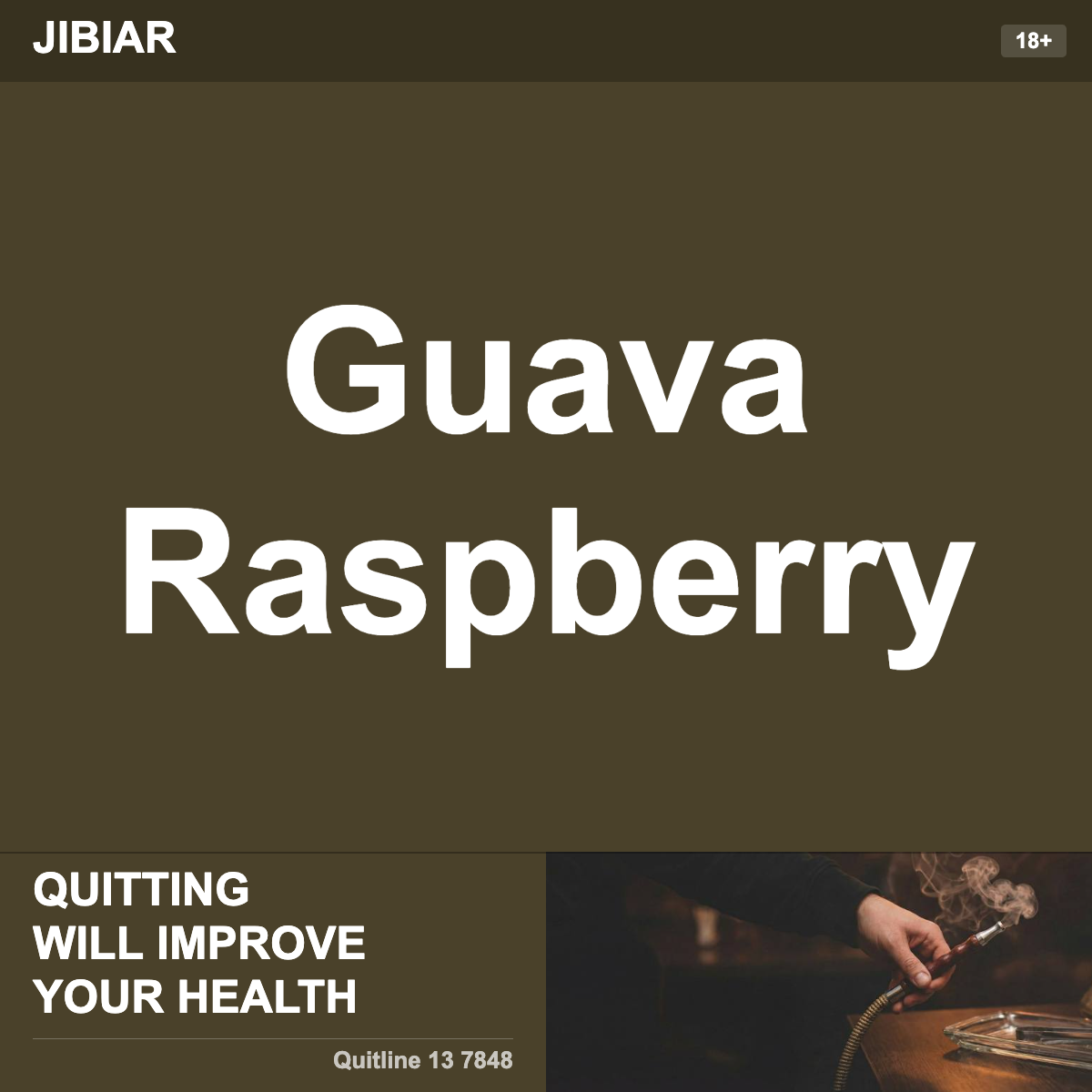 Jibiar Guava Raspberry Shisha Tobacco Flavour