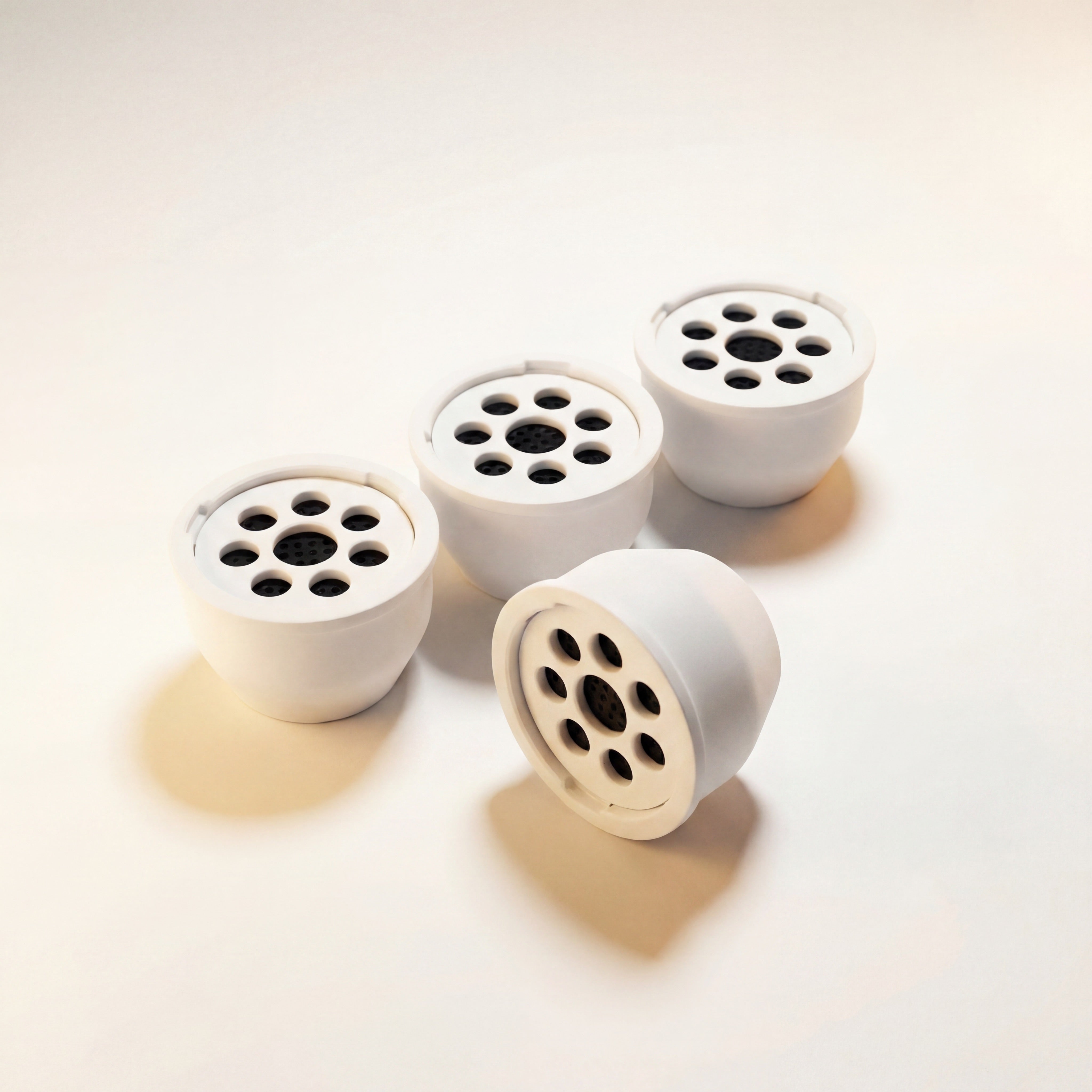Kaloud Ayara Large pods showing the activated carbon filter face in close editorial detail — The Premium Way