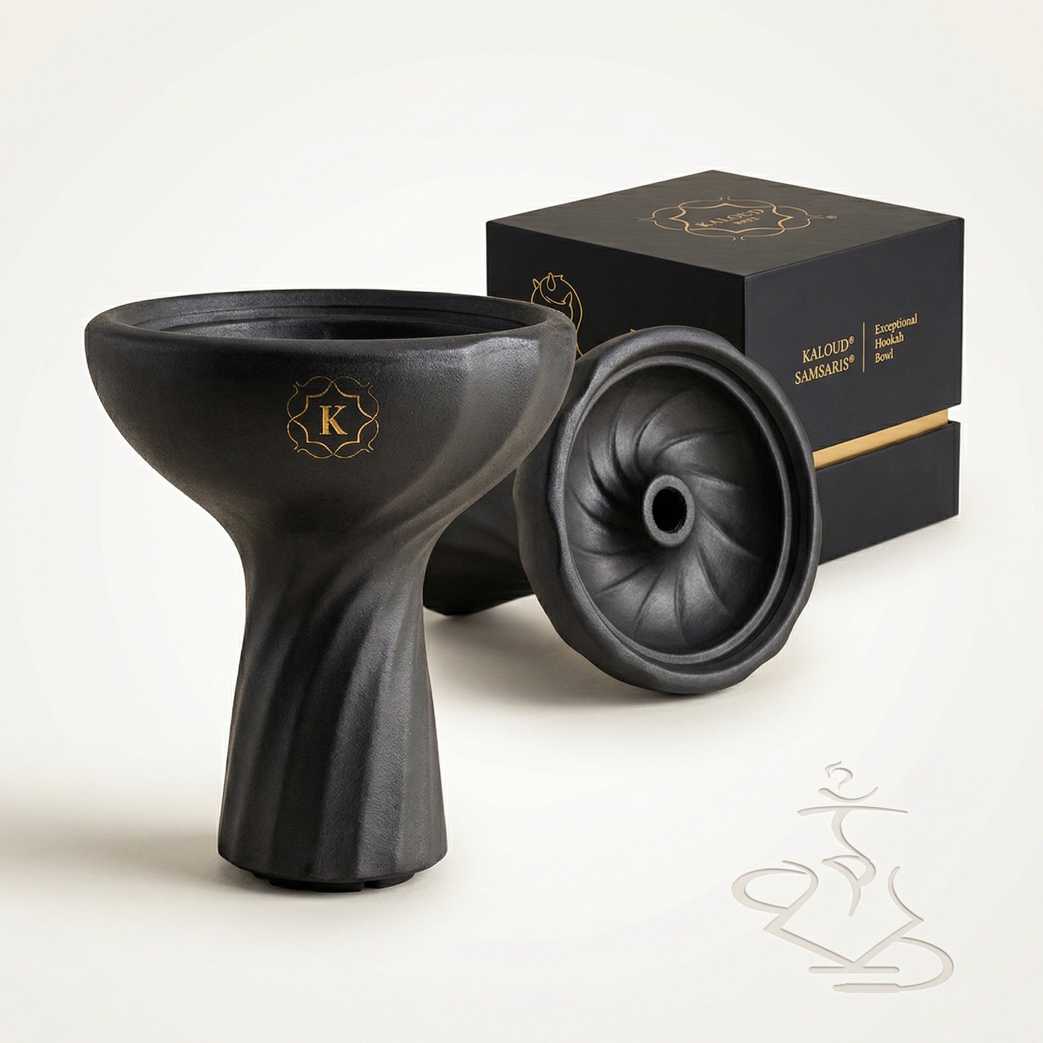 kaloud-samsaris-kore-dao-black-clay-tall-shisha-bowl-studio-the-premium-way