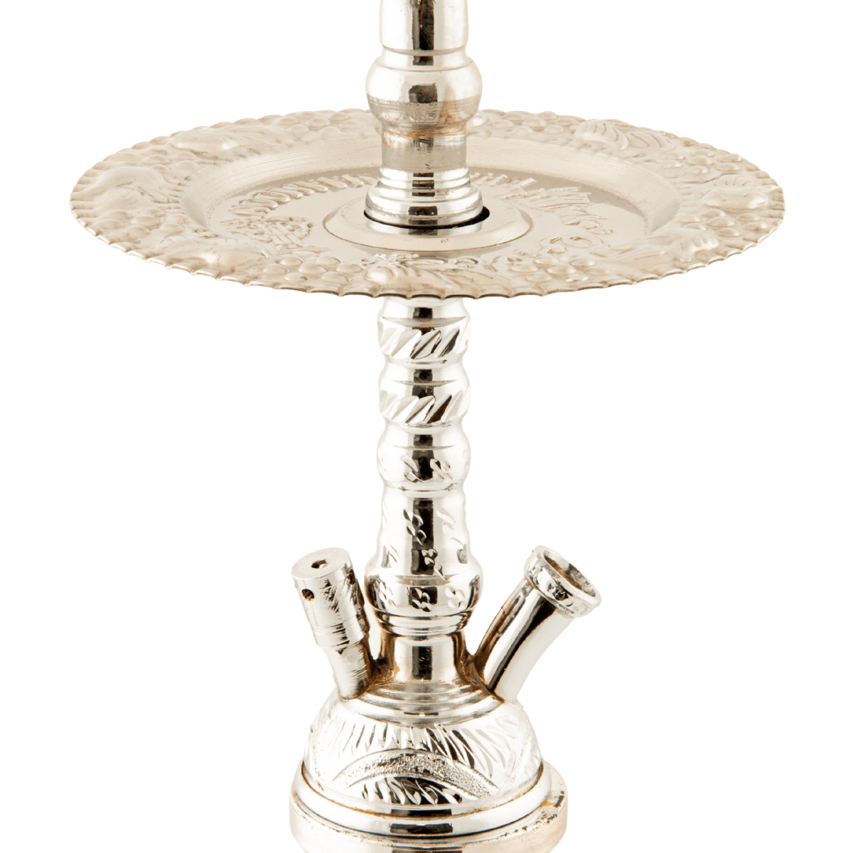 Khalil Mamoon Balha Safari Silver Blue 22" Hookah Shisha, image 4 of 15