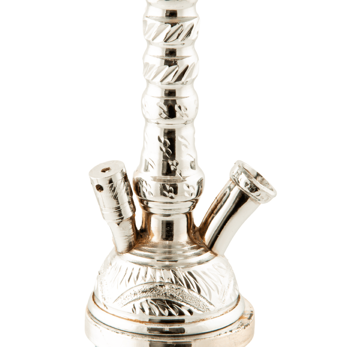 Khalil Mamoon Balha Safari Silver Blue 22" Hookah Shisha, image 13 of 15