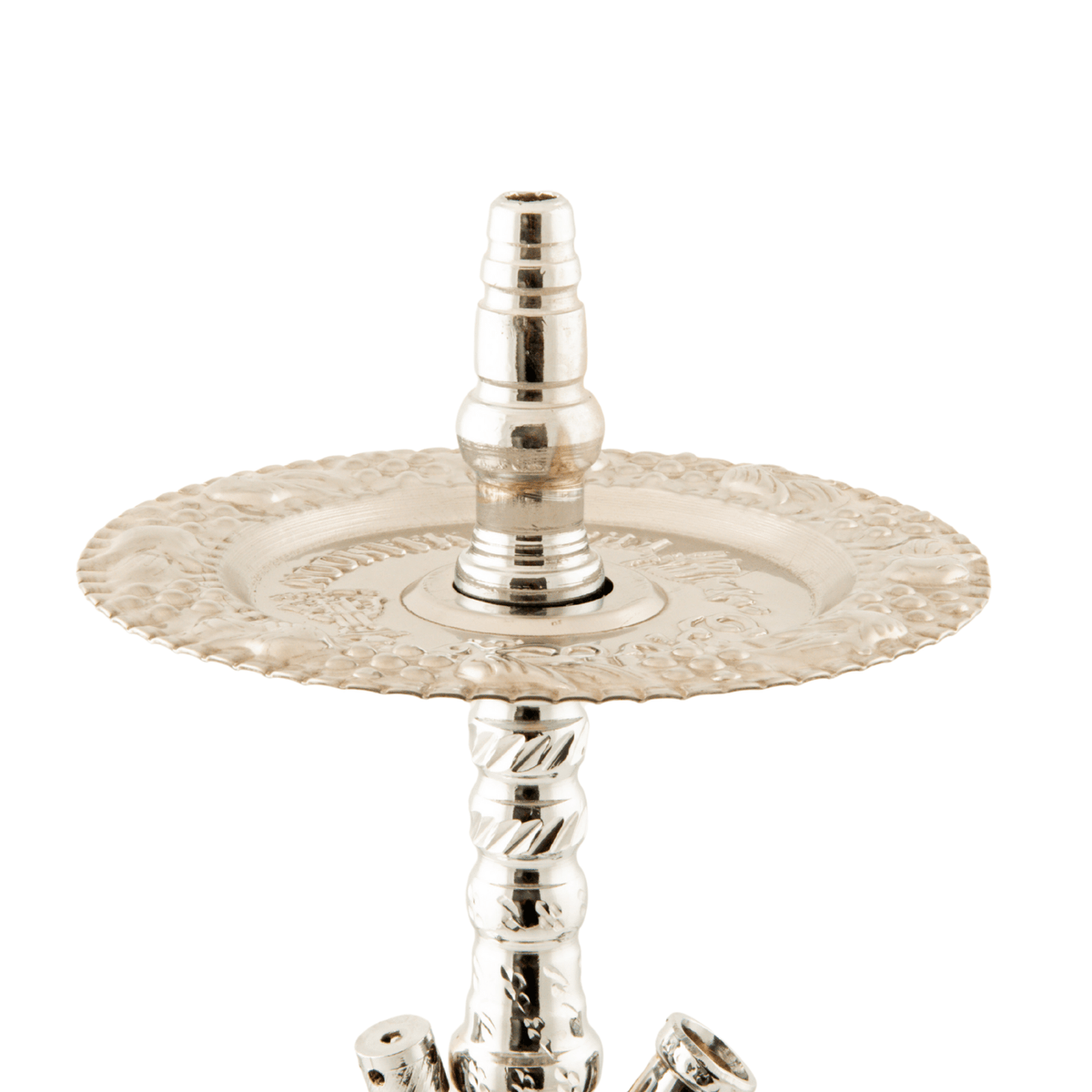 Khalil Mamoon Balha Safari Silver Blue 22" Hookah Shisha, image 3 of 15