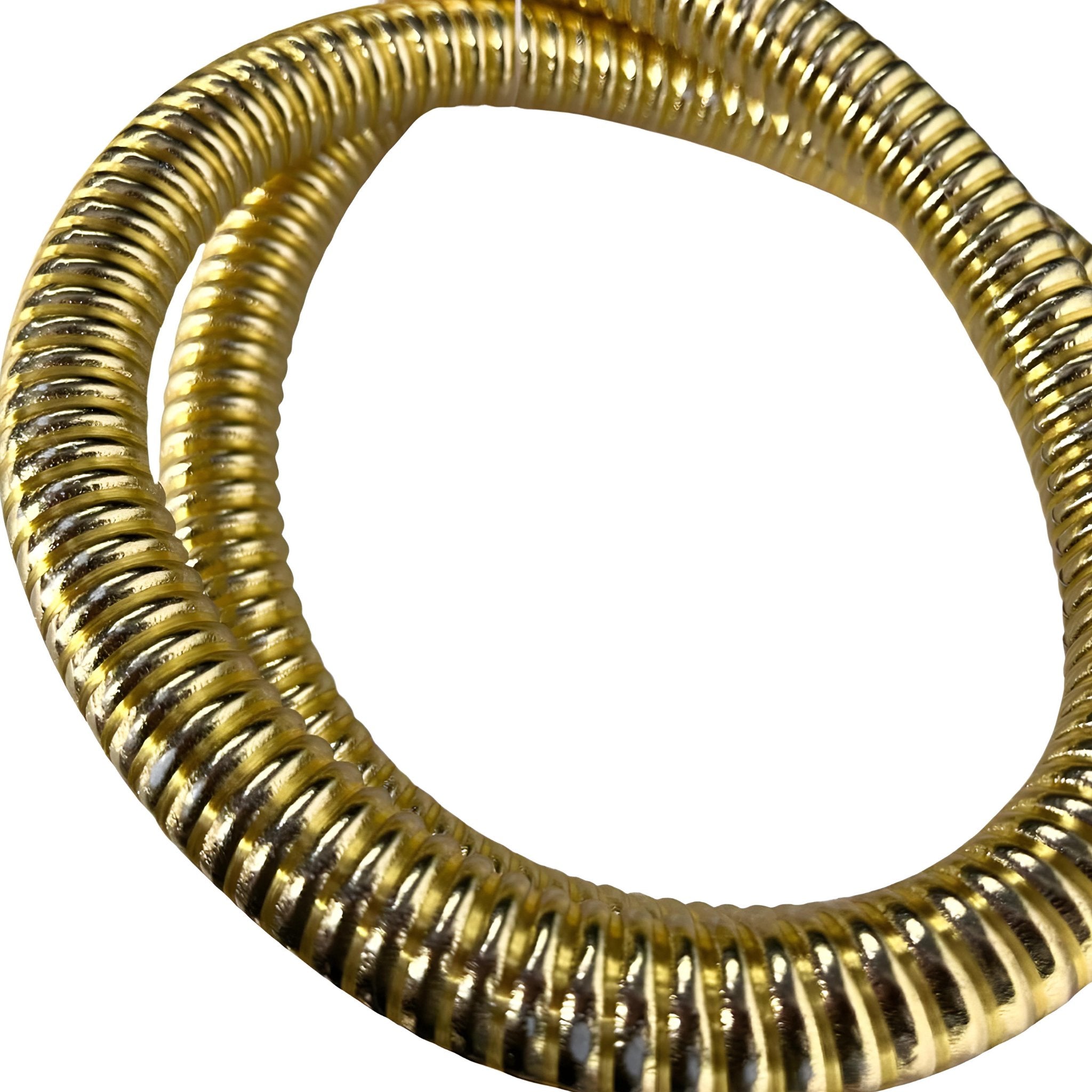 Khalil Mamoon Gold Hookah Hose – 70" Washable