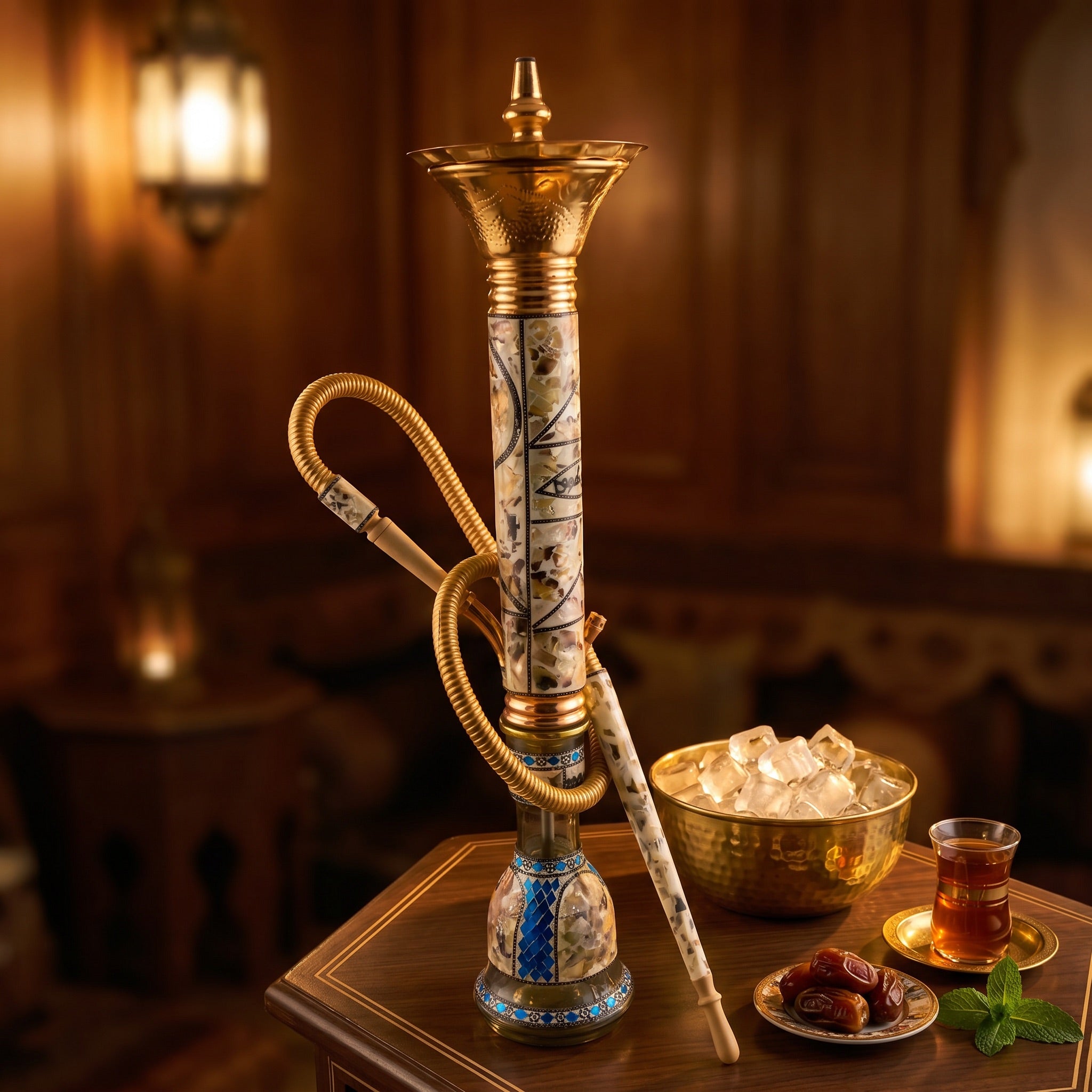 traditional hookah tobacco Fantasia Nicotine-Free Hookah, Shisha Flavor, 250g Can, Free, Nicotine Free, Golden Double Apple (Traditional Double Apple) : Health & Household Traditional Shisha Pipes | Egyptian