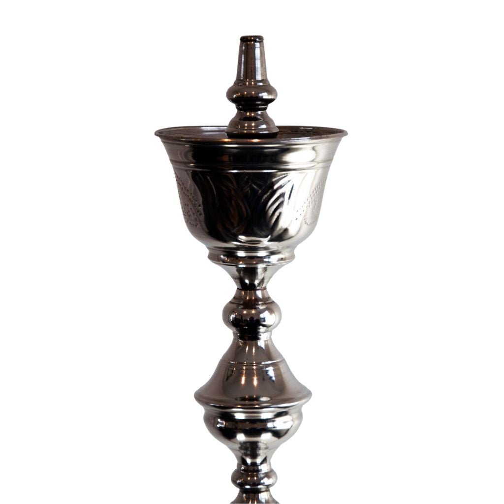 Khalil Mamoon - Khalil Mamoon - Ice Bata 2 Level Silver Steel - Model 1203 - 100cm - The Premium Way