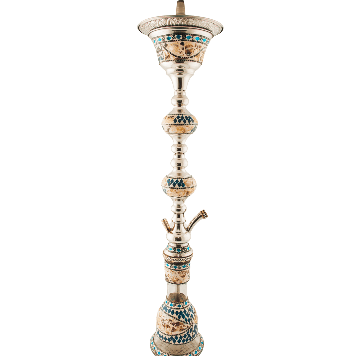 Khalil Mamoon Sadaf Ice 2 Floors Hookah – 36” Shisha, image 3 of 15