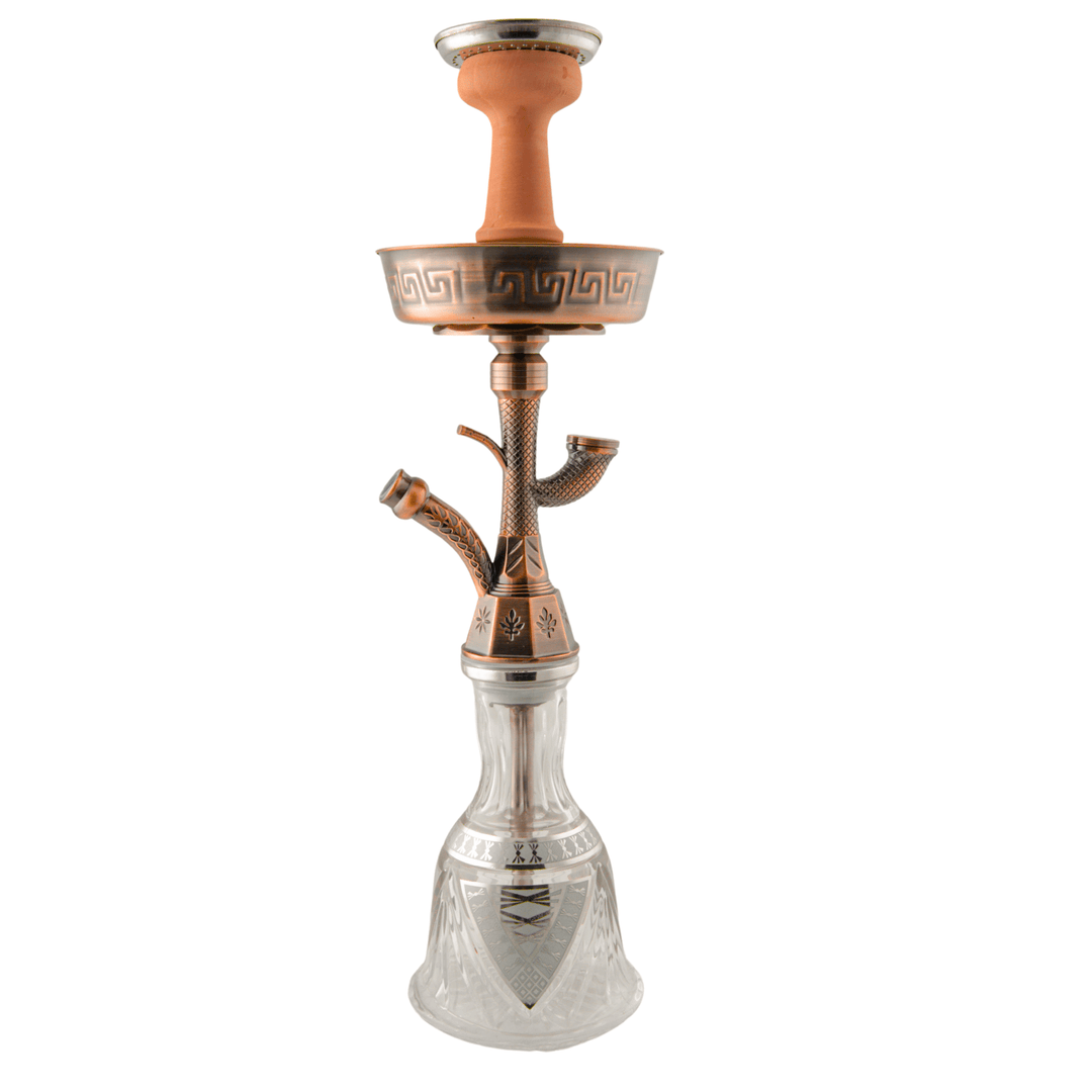 King Buzz Copper Traditional Shisha 47cm (Medium) Shisha