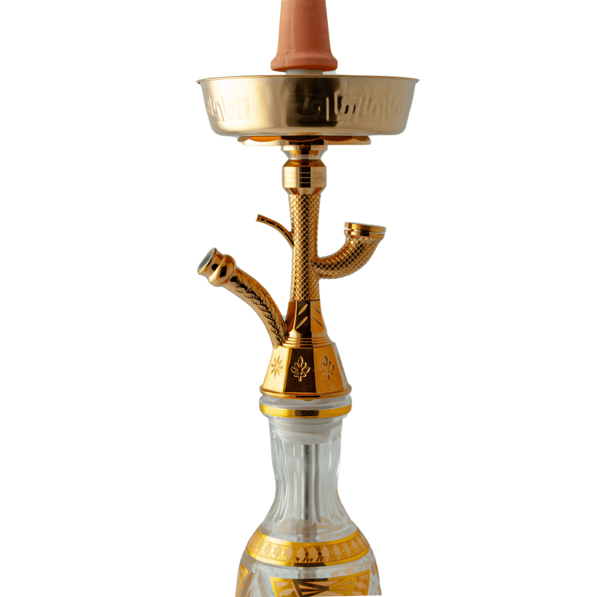 King Buzz Gold Traditional Shisha 47cm (Medium) Shisha, image 8 of 18