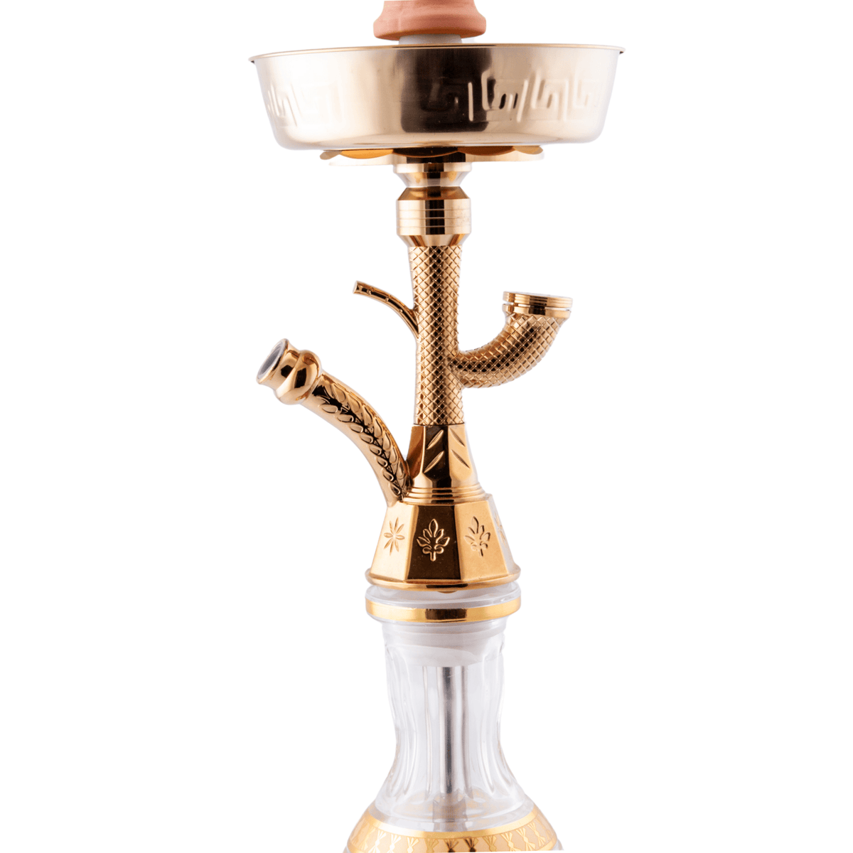 King Buzz Gold Traditional Shisha 47cm (Medium) Shisha, image 10 of 18